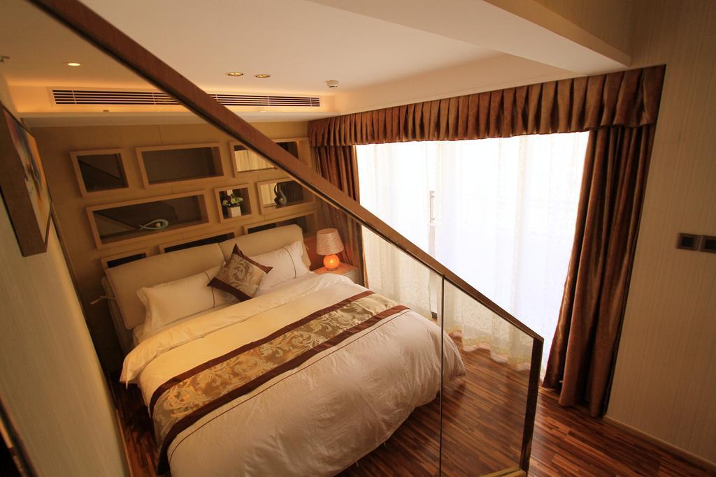 Guangzhou City Inn Apartment - Poly D Plaza Branch Szoba fotó