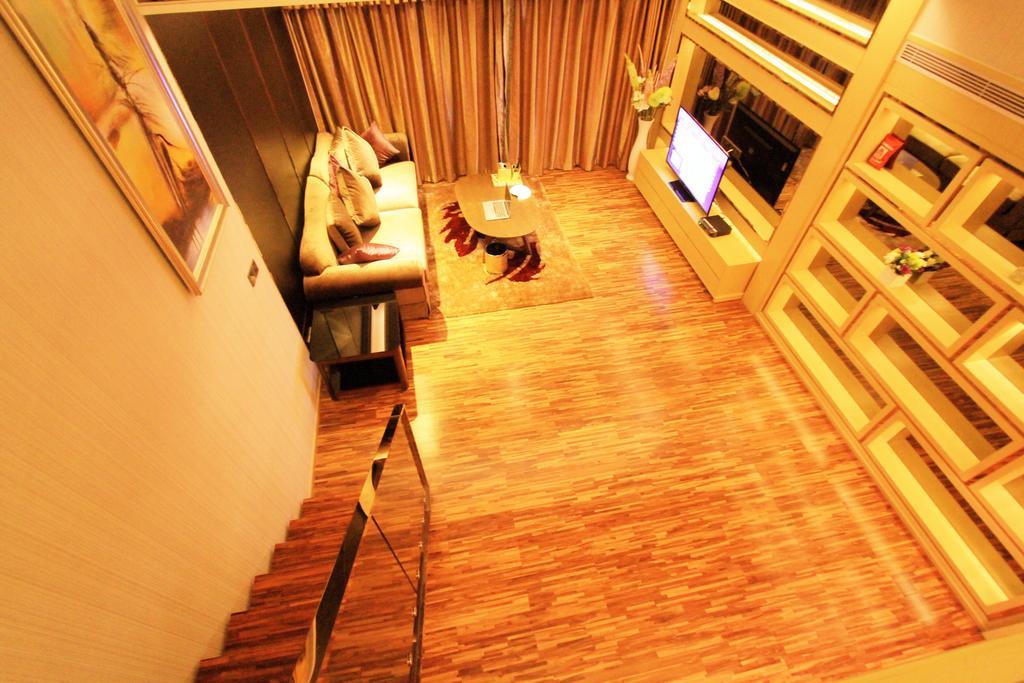 Guangzhou City Inn Apartment - Poly D Plaza Branch Szoba fotó