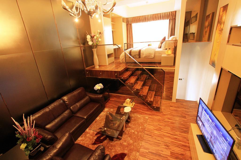 Guangzhou City Inn Apartment - Poly D Plaza Branch Szoba fotó